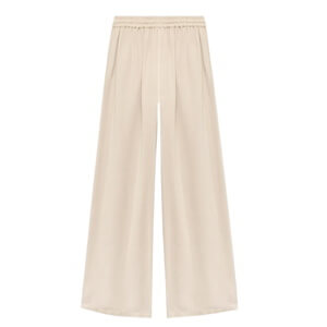 Mint Velvet Neutral Stone Washed Wide Leg Trousers